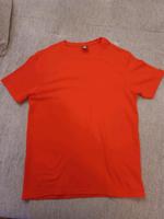 Tshirt rot gerippt Gr. L Rundhals Bayern - Aresing Vorschau