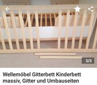 Wellemöbel: Kinderbett 70×140cm / Umbau Juniorbett inkl. Matratze Köln - Porz Vorschau