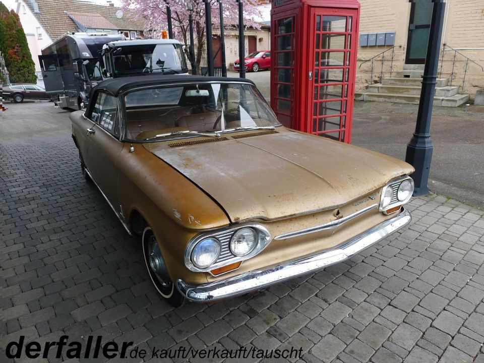 Chevrolet Corvair 6 Zylinder Boxer Cabrio Restaurationsobjekt in Heilbronn