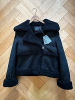 NEU, ungetragen mit Etikett, All Saints Lamm Fell / Leder Jacke München - Bogenhausen Vorschau