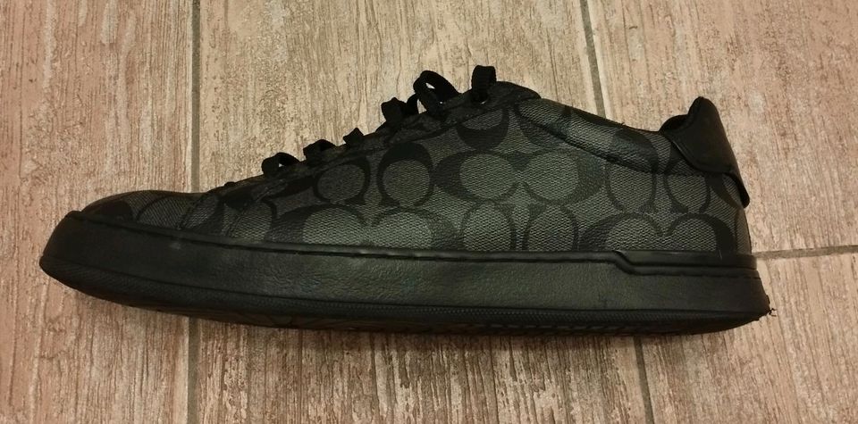 Coach Lowline Low Top Sneaker Signature Canvas 45 Luxus Business in Zeulenroda