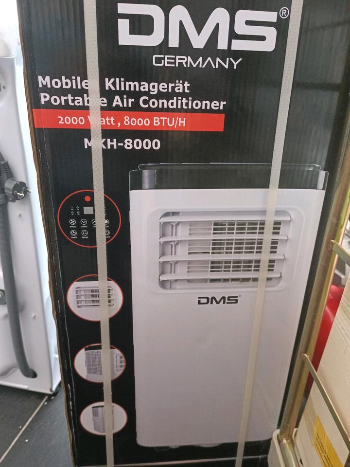 DMS® Mobile Klimaanlage 8000 BTU 2kW 4in1 Klimagerät Heizung in Recklinghausen