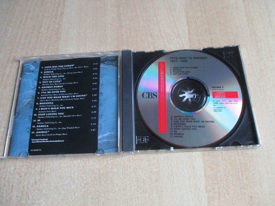 CD von Toto - Past to Present 1977-1990 in Immenhausen