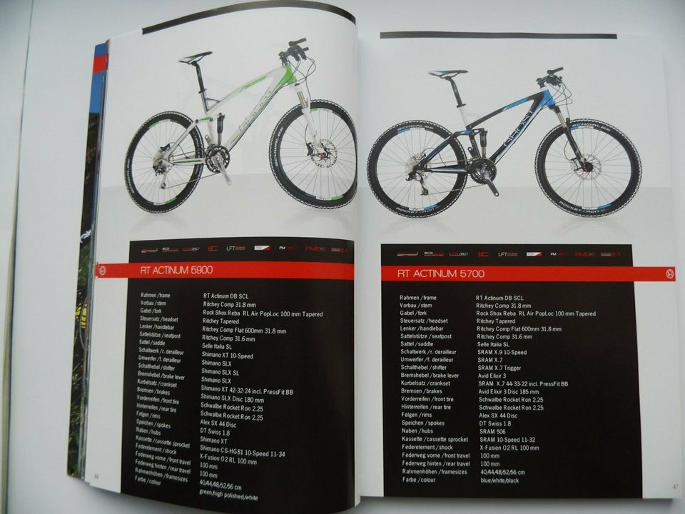 Ghost, Katalog, Broschüre, Prospekt, 2011, MTB, Race, Fahrräder in Rheda-Wiedenbrück