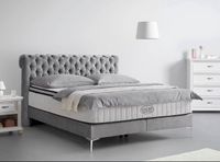 Boxspringbett Schlafzimmer Queen Bett Samtoptik Berlin - Steglitz Vorschau