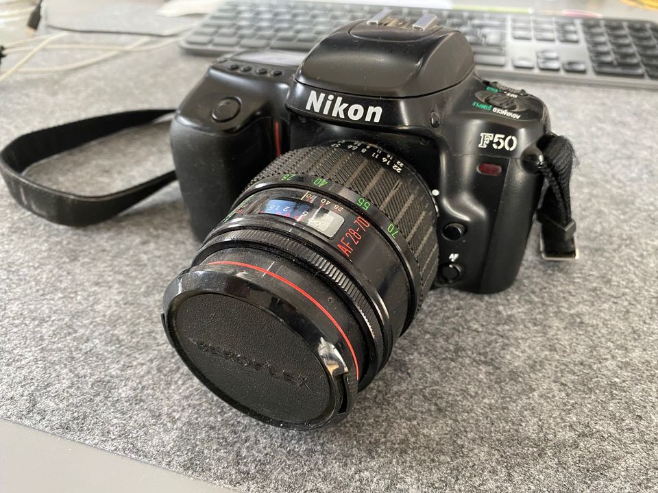 Nikon F50 Analoge Spiegelreflex Kamera in Aschersleben