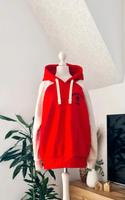 Schöner Collegiate Hoodie v. Superdry Gr. M rot creme neu Nordrhein-Westfalen - Netphen Vorschau