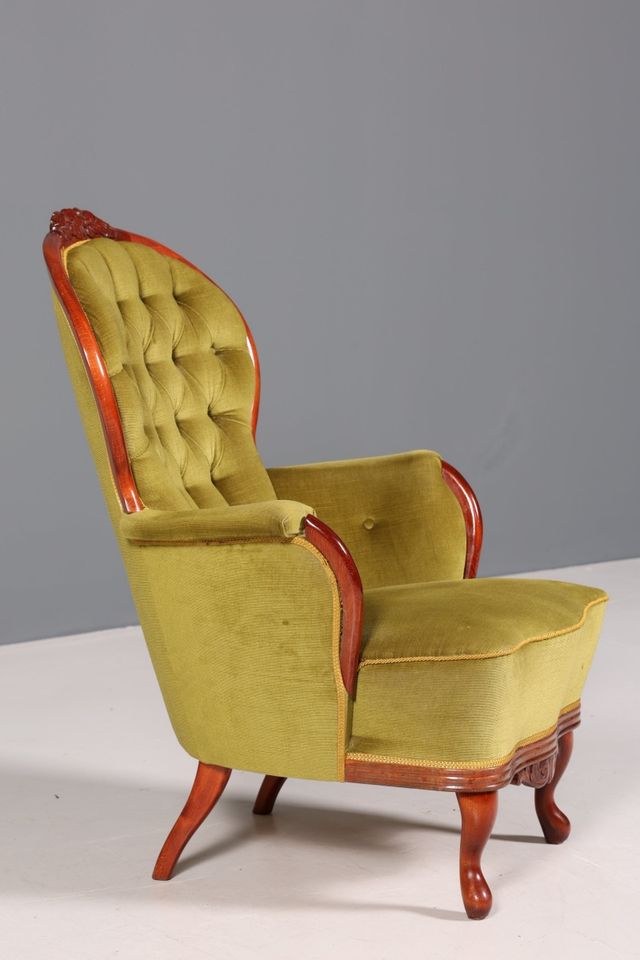 Wunderschöner Sessel im Louis Philippe Stil 60s "Bergère" Barock Stil 1 von 2 Artikel-Nr.: B843 in Berlin