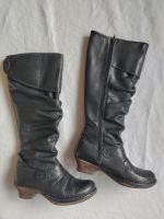 Rover Lederstiefel Stiefel Gr 39 schwarz Gothic neuwertig Schleswig-Holstein - Ostenfeld (Husum) Vorschau