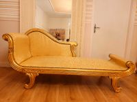 Barock Liege - Liegestuhl in Gold mit Muster Lübeck - Innenstadt Vorschau