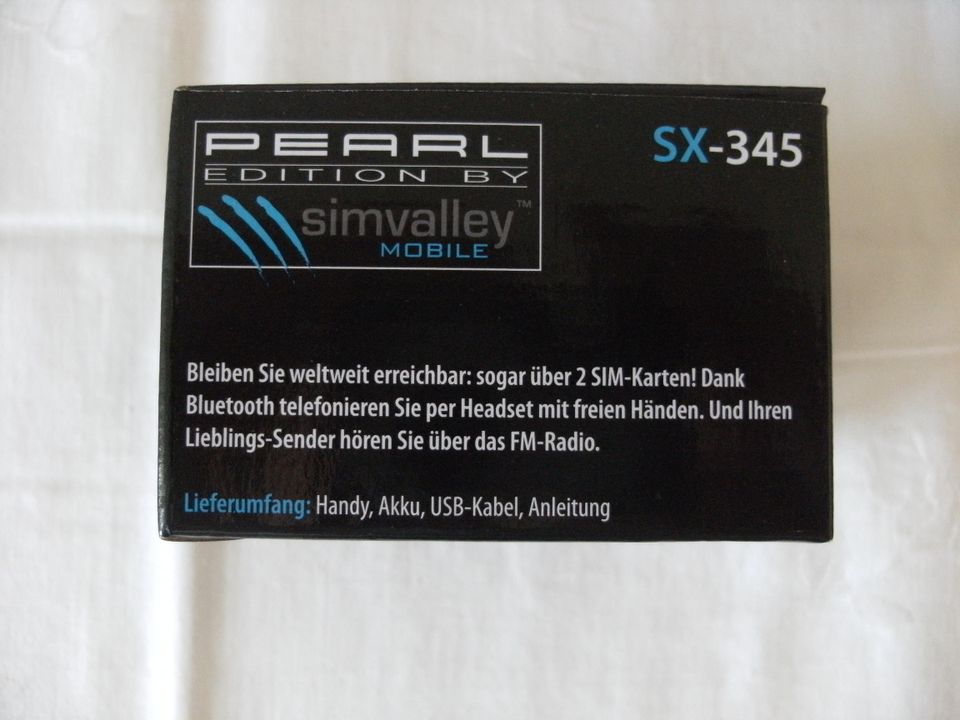 DUAL - SIM - HANDY  SX - 345 / KEIN SMARTPHONE in Riesa