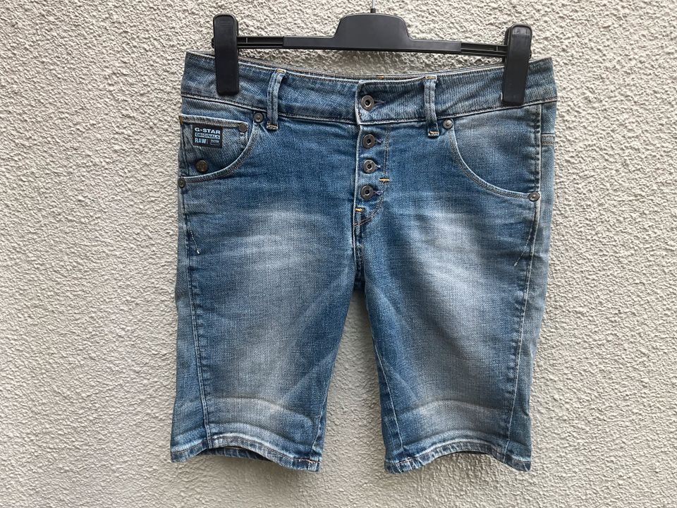 G-Star Jeans Shorts Bemuda blau Größe 28 in Nürnberg (Mittelfr)