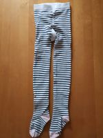 H&M Strumpfhose Gr. 134/140 weiß mit schwarzen Streifen (Zebra) Bayern - Pförring Vorschau