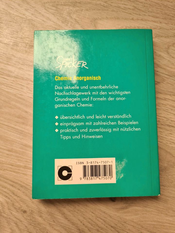 Compact Spicker Chemie Anorganisch Taschenbuch in Nidderau