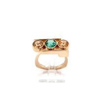 Ring Gelb Gold 585 Farbsteine Schmuck Damen Geschenk 129306 Schleswig-Holstein - Lübeck Vorschau