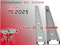 2x 440mm Gleitschiene T-Nut Schiene für EINHELL TS 2025 Tischkrei Schleswig-Holstein - Glücksburg Vorschau
