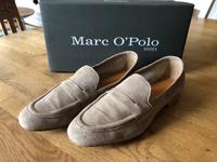 Marc O’Polo Loafer Ballerina beige Gr. 38 Wildleder Kiel - Russee-Hammer Vorschau