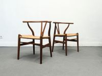 1/8 Wishbone Chairs CH24 Hans Wegner Danish Design 60er Teak Mitte - Tiergarten Vorschau