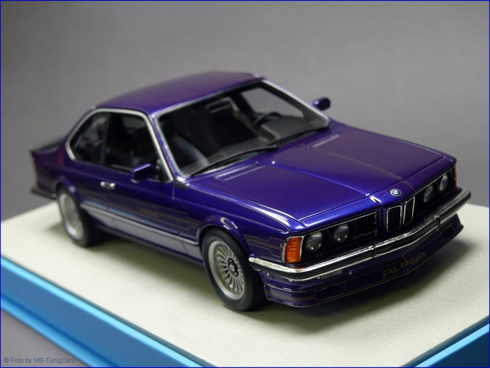 1:18 BMW E24 6-ER ALPINA B7S TURBO COUPE 1985 Violet = NEU & OVP in Weimar