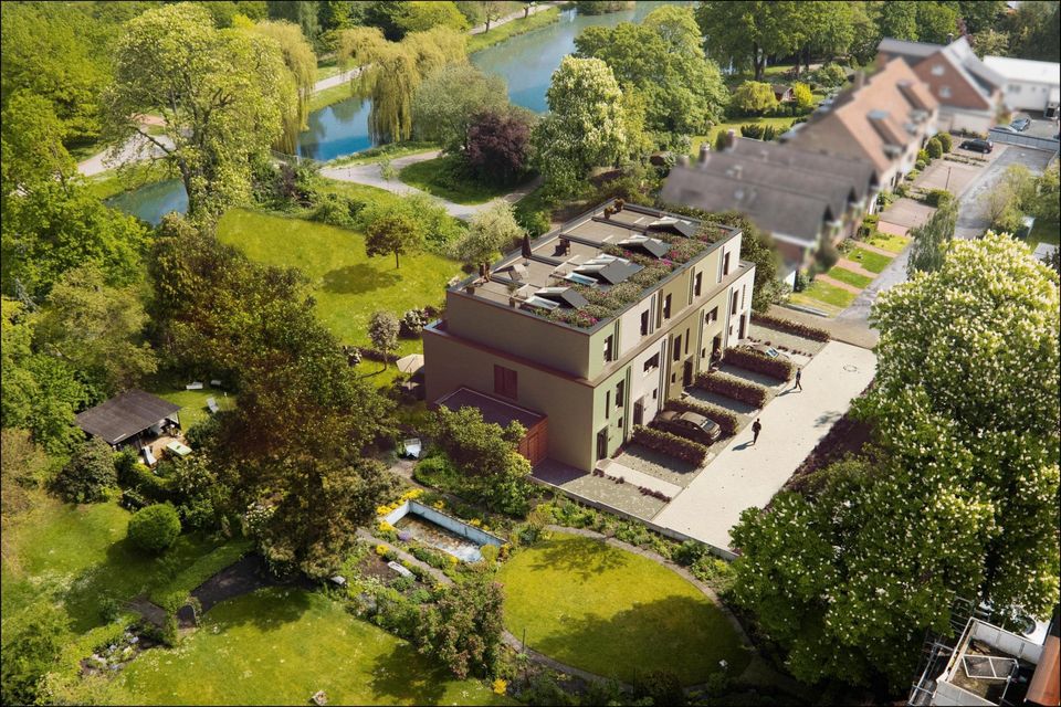 Energieeffizientes Wohnhaus mit Dachterrasse und Garten in Hamm