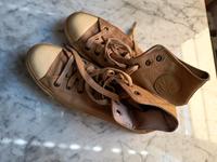 All Stars Converse Chucks Gr.44 Leder beige Vintage Bielefeld - Bielefeld (Innenstadt) Vorschau