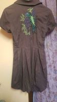 Kleid XS kurz braun Tunika stickerei Pfau Vogel Goa Hippie ibiza Hannover - Linden-Limmer Vorschau