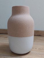 Blumenvase weiß/beige Baden-Württemberg - Crailsheim Vorschau