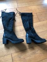 S Oliver Schwarze Stiefel Gr 38 Nordrhein-Westfalen - Rahden Vorschau