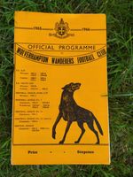 Wolverhampton Wanderers Stadionzeitung vs. Man U 05.03.1966 top! Nordrhein-Westfalen - Dormagen Vorschau