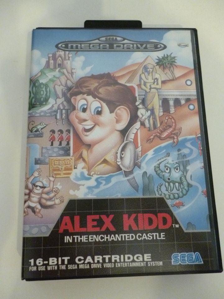 Alex Kidd In the Enchanted Castle - Sega Mega Drive Konsole Spiel in Muggensturm