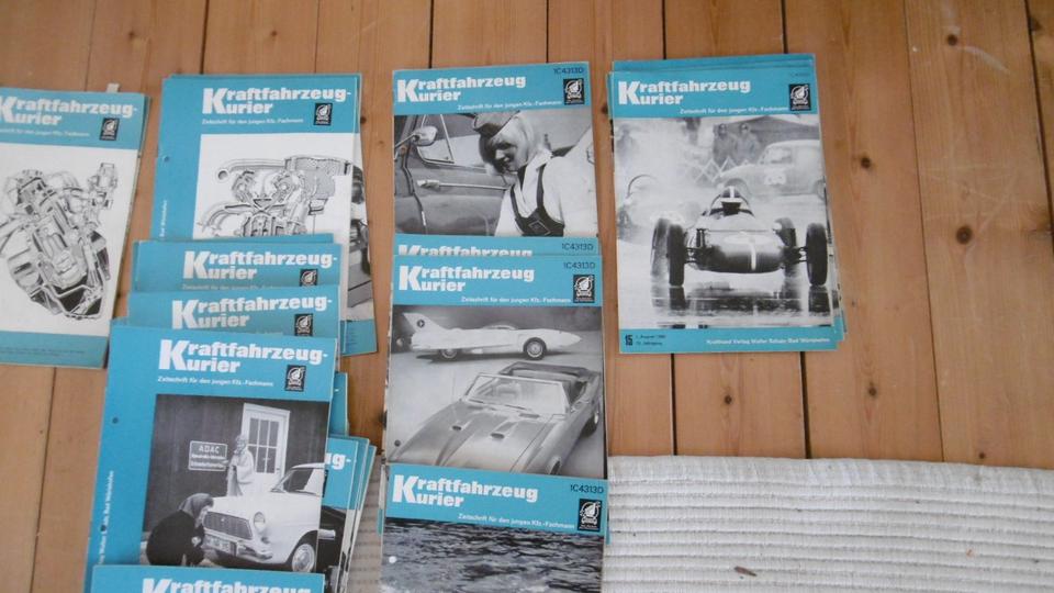 Krafthand Verlag Kraftfahrzeug-Kurier 1961 63 65 66 67 68 in Büttelborn