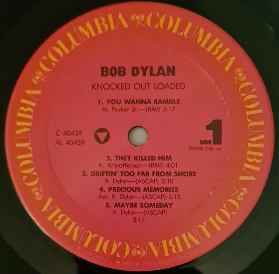 Bob Dylan: Knocked out Loaded   Vinyl   LP   (US-Pressung) in Nottensdorf