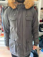 Parka, Jacke, Herren, echtes Fell, grau, Gr. L Hessen - Wiesbaden Vorschau