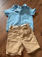 Set H&M kurze Hose und Shirt / Hemd Größe 68 Bayern - Walsdorf Vorschau