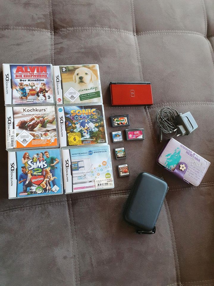 Nintendo DS Lite + Spiele in Westhausen