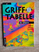 Grifftabelle für Gitarre Akkorde lernen Griffbrett Buch Rheinland-Pfalz - Mainz Vorschau