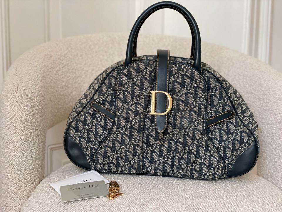 Christian dior jacquard bag hotsell