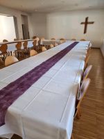 Tischdecken Hochzeit Tisch Tafel zu vermieten Baden-Württemberg - Freiburg im Breisgau Vorschau