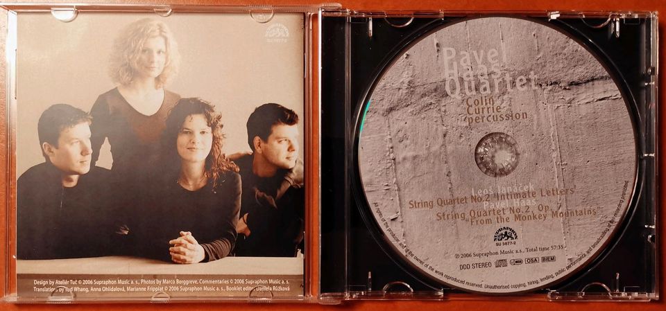 CD "Pavel Haas - Streichquartett Nr. 2 Von den Affenbergen" in Magdeburg