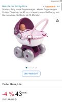 Smoby Baby Nurse Kinderwagen  Puppenwagen Lauflernwagen Nordrhein-Westfalen - Mülheim (Ruhr) Vorschau