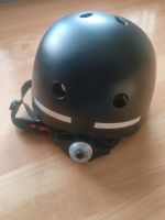 Skaterhelm Schwarz Neu S/M 48 54 Mit LED Licht Bayern - Gochsheim Vorschau