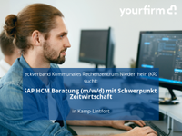 SAP HCM Beratung (m/w/d) mit Schwerpunkt Zeitwirtschaft | Kamp-L Nordrhein-Westfalen - Kamp-Lintfort Vorschau