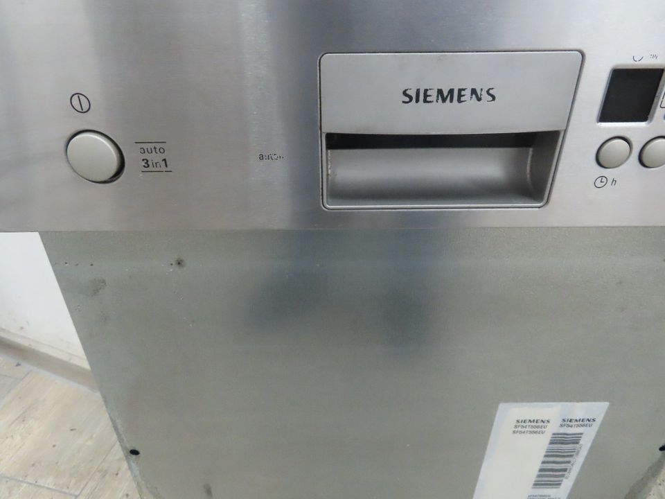 Geschirrspüler Siemens 45cm Teilintegrierbar AAA 1 Jahr Garantie in Berlin