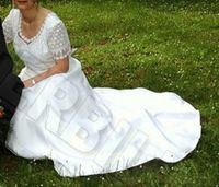 Hochzeitskleid Gr 40/42 weiß Brautkleid lang von weise Brautmoden Rheinland-Pfalz - Kirn Vorschau