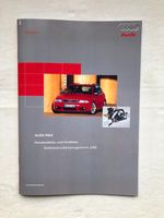 Selbststudienprogramm Audi RS4: ASJ+AZR Konstruktion und Funktion Rheinland-Pfalz - Niederahr Vorschau