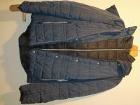 Tom Tailor Kapuzenjacke Jacke dunkel blau Stoff leichter Glanz Gr Niedersachsen - Stuhr Vorschau