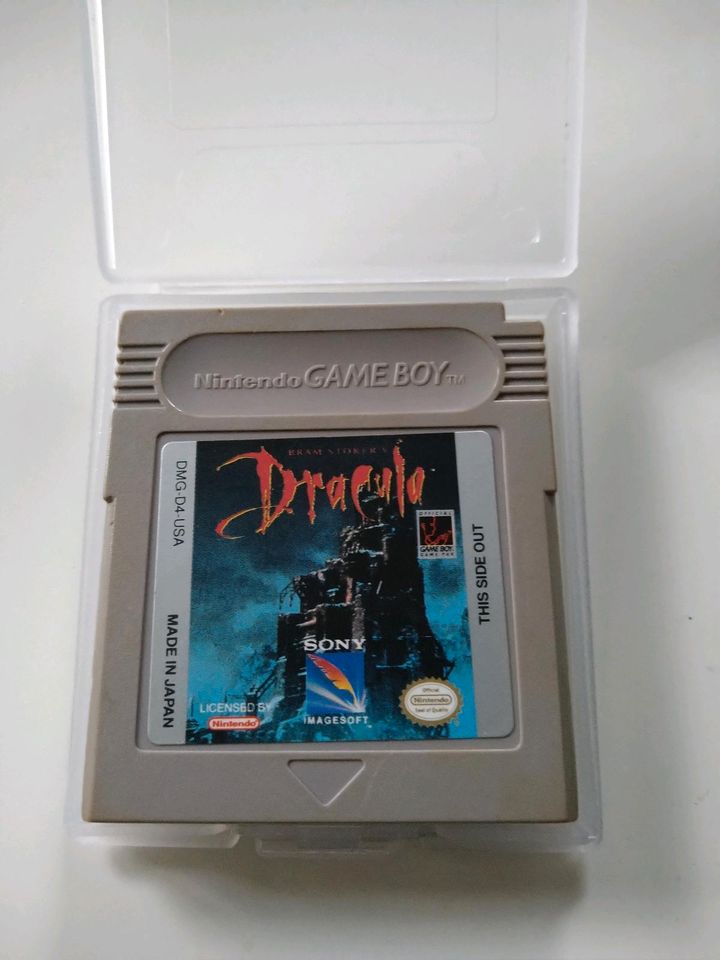 Nintendo Game Boy Classic Spiel Dracula & Case in Hannover