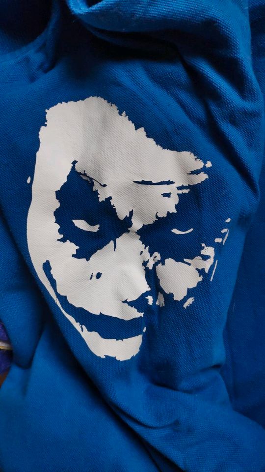 Joker Polo Shirt blau sehr gut B&C 3XL Batman in Hamburg