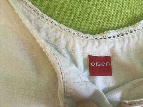 OLSEN Bluse ärmellos Gr. 40 creme in Schulzendorf bei Eichwalde