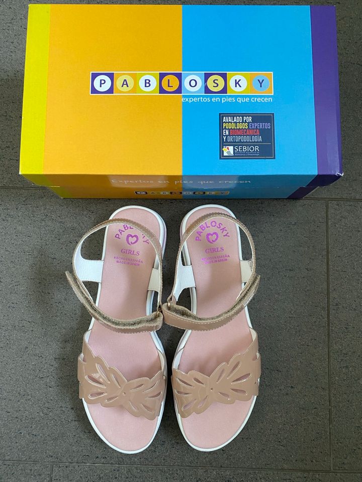 Neu!"Pablosky" Sandalen für Mädchen, Gr.: 38 UVP 68€ in Hamburg